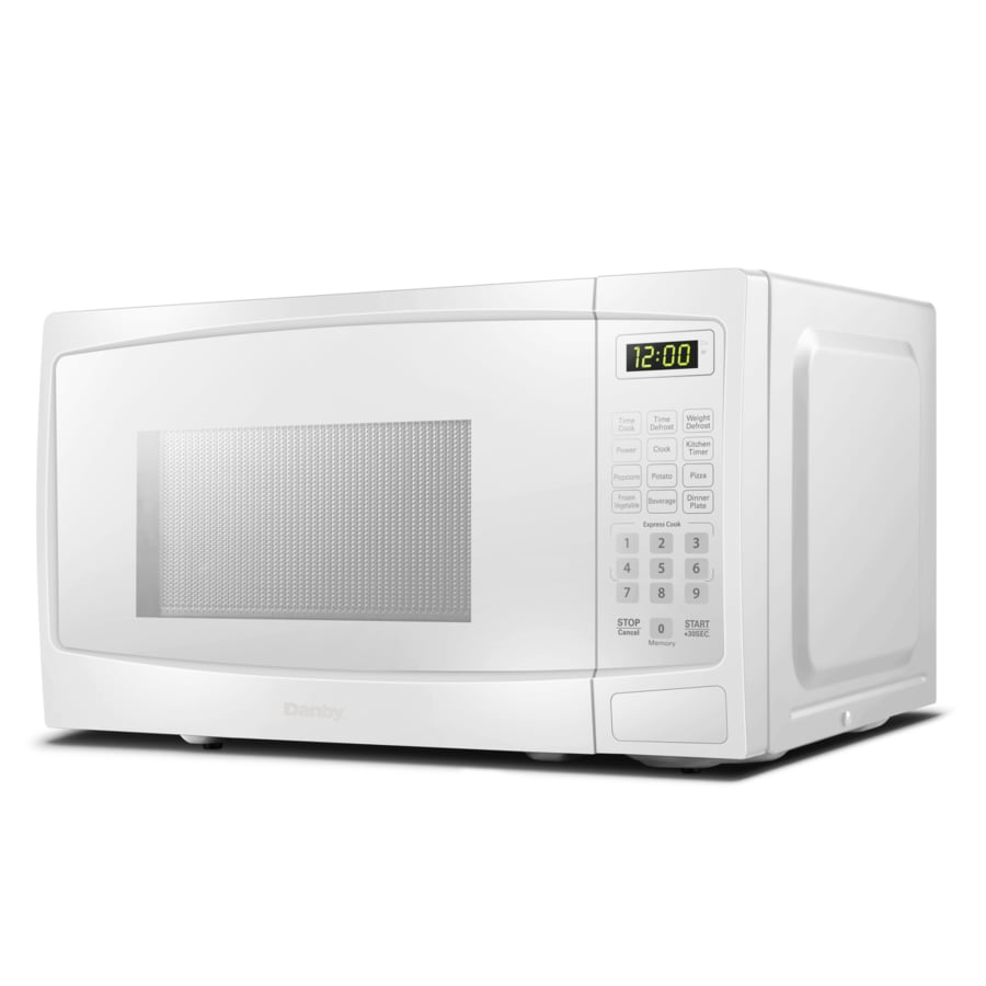 Danby 18 Inch Wide 0.7 Cu. Ft. 700 Watt Free Standing Microwave