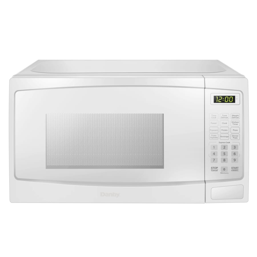 Danby 18 Inch Wide 0.7 Cu. Ft. 700 Watt Free Standing Microwave