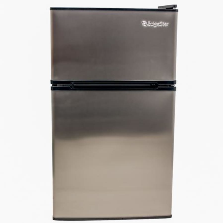 EdgeStar 19 Inch Wide 3.1 Cu. Ft. Energy Star Rated Fridge/Freezer with Interior Lighting