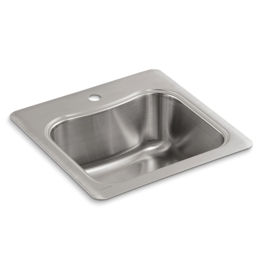 Kohler Single Basin Stainless Steel Bar Sink from the Staccato Series