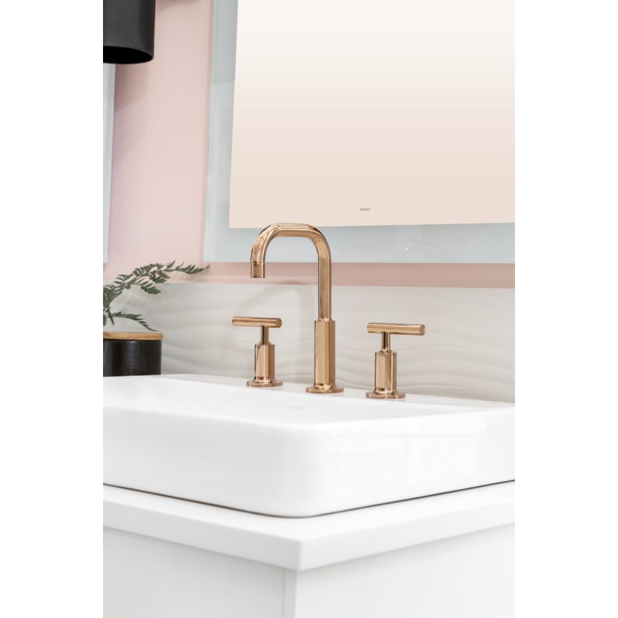 Kohler Purist 1.2 GPM Widespread Bathroom Faucet with Pop-Up Drain Assembly