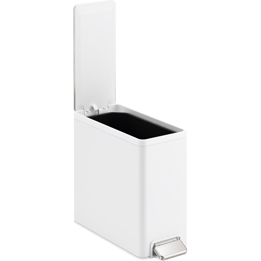 Kohler 9.5 Liter Rectangular Step Trash Can with Liner