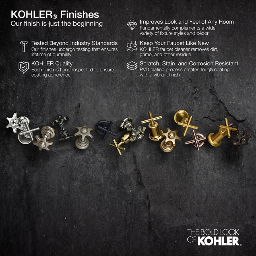 Kohler Purist 2.5 GPM Multi Function Shower Head with MasterClean and Katalyst Air-Induction Spray Technology