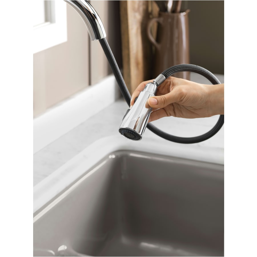 Kohler Simplice 1.5 GPM Single Hole Pull Down Kitchen Faucet - Includes Escutcheon