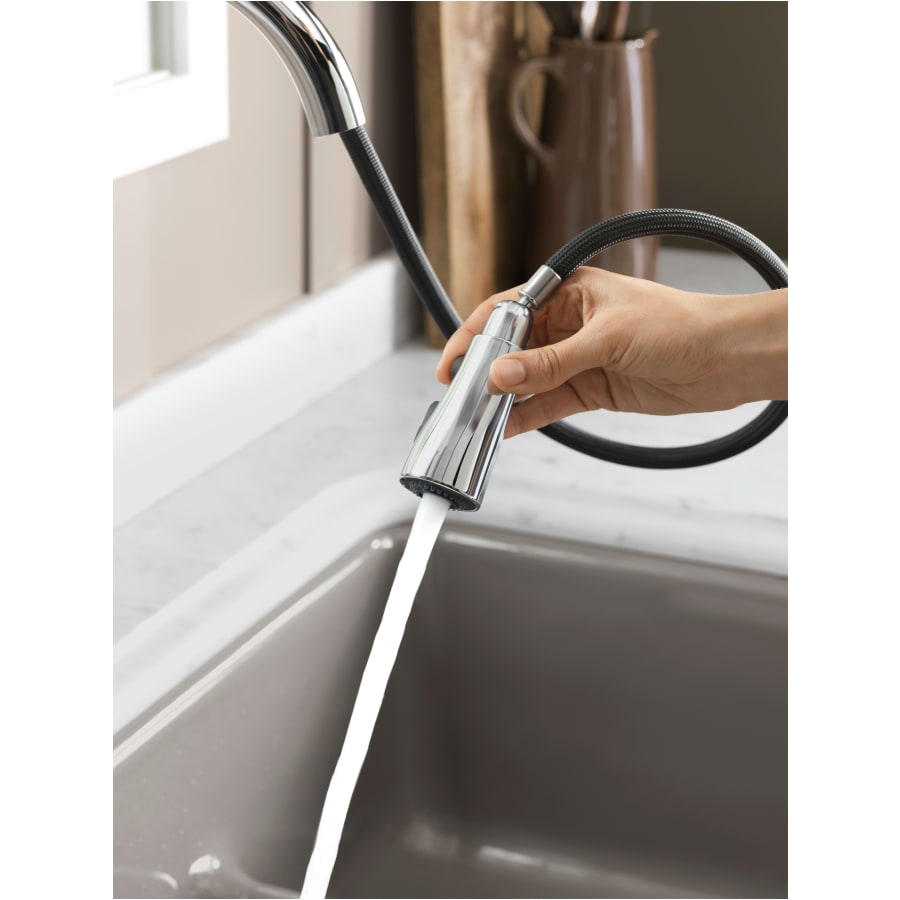 Kohler Simplice 1.5 GPM Single Hole Pull Down Kitchen Faucet - Includes Escutcheon