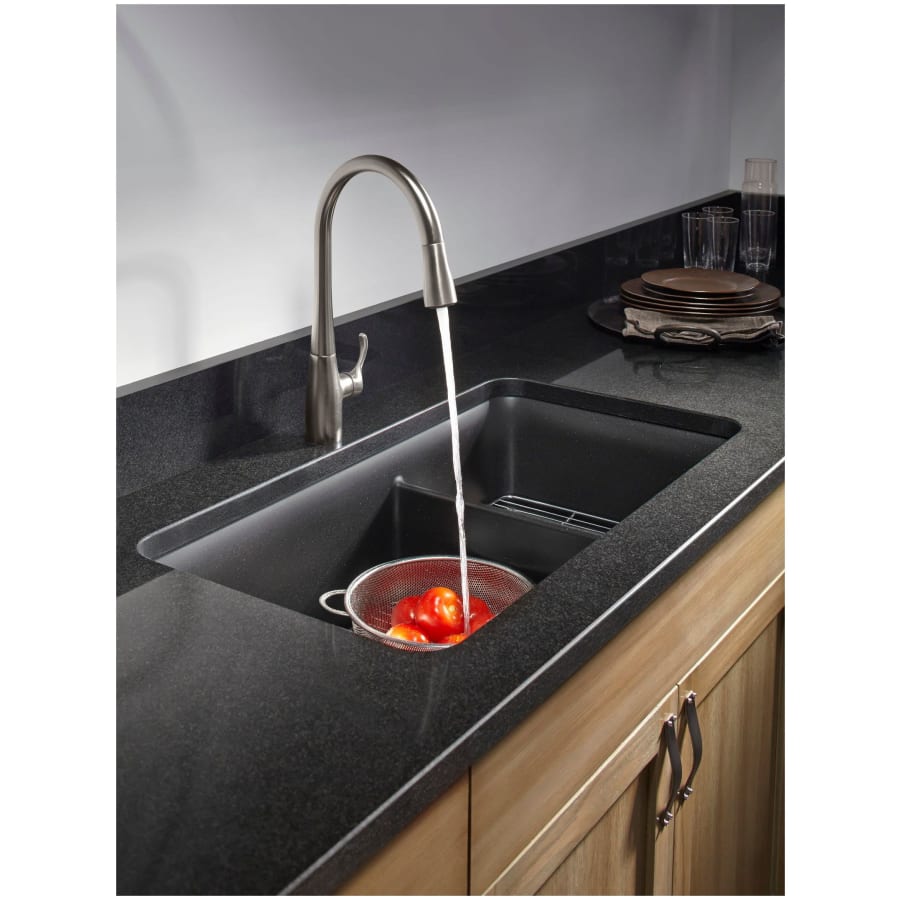 Kohler Simplice 1.5 GPM Single Hole Pull Down Kitchen Faucet - Includes Escutcheon