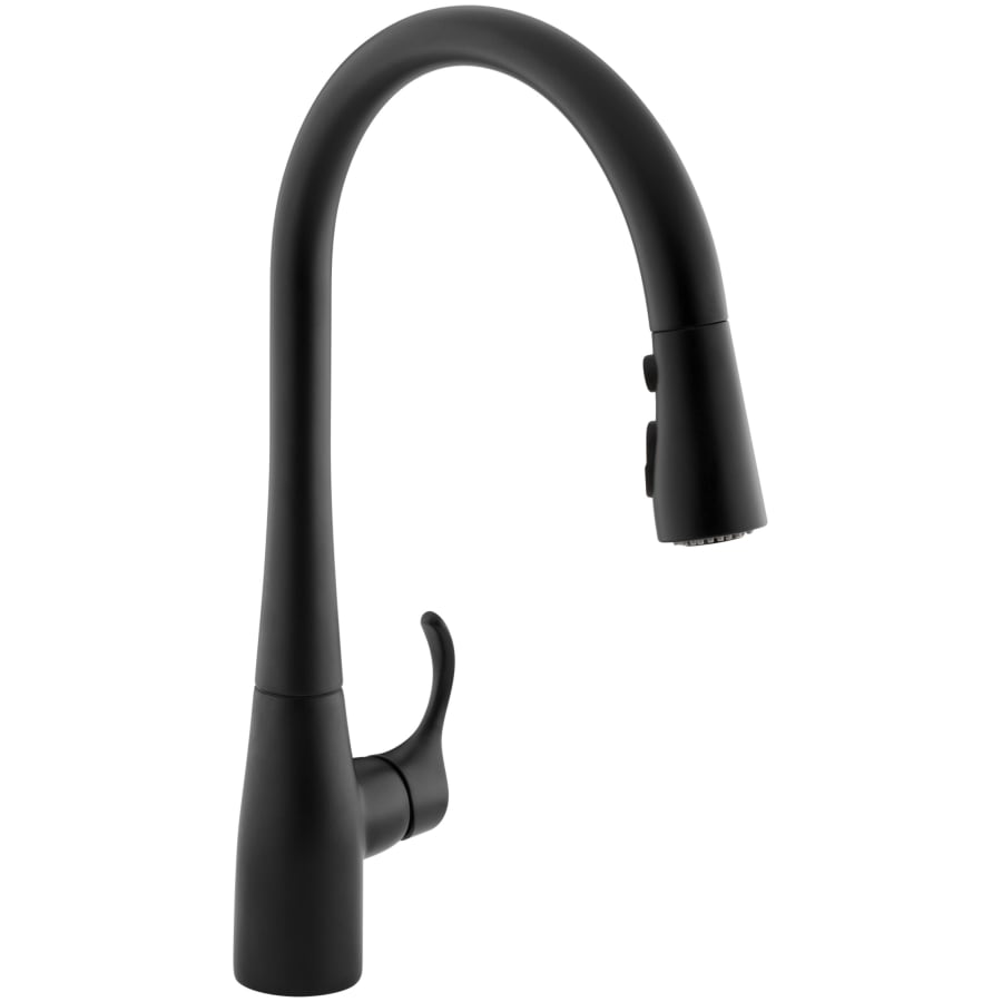 Kohler Simplice 1.5 GPM Single Hole Pull Down Kitchen Faucet - Includes Escutcheon