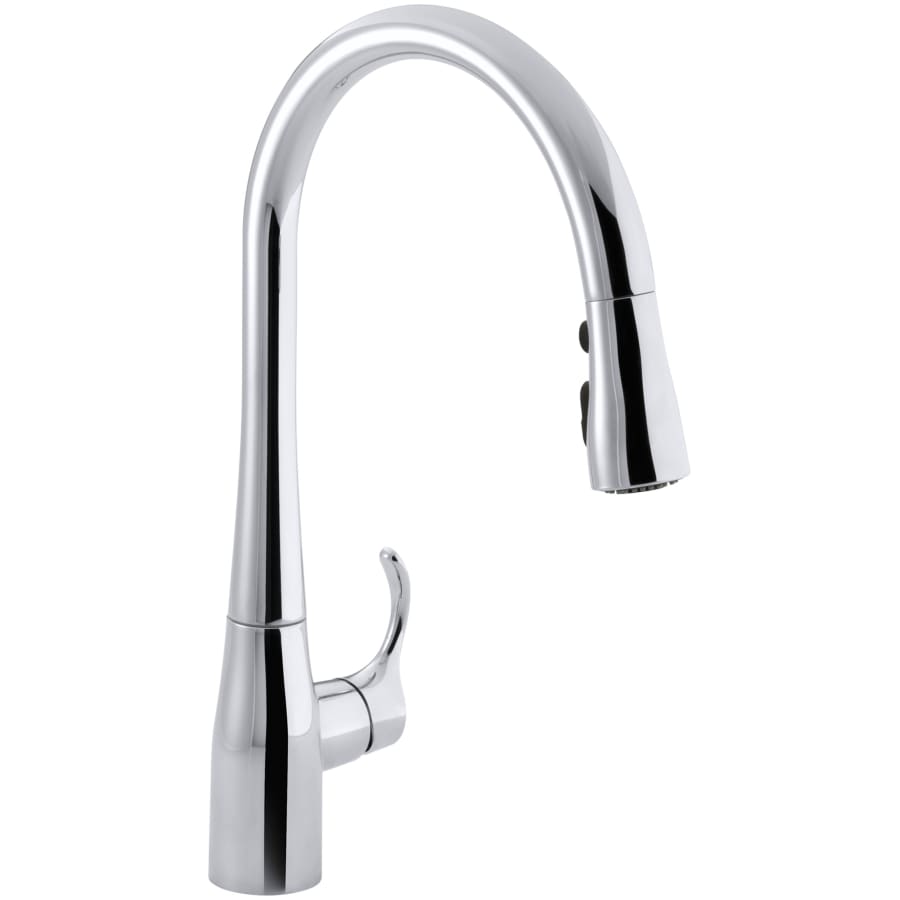 Kohler Simplice 1.5 GPM Single Hole Pull Down Kitchen Faucet - Includes Escutcheon