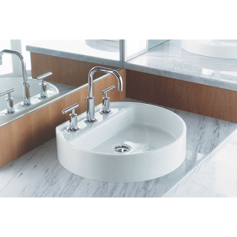 Kohler Purist 1.2 GPM Widespread Bathroom Faucet with Pop-Up Drain Assembly
