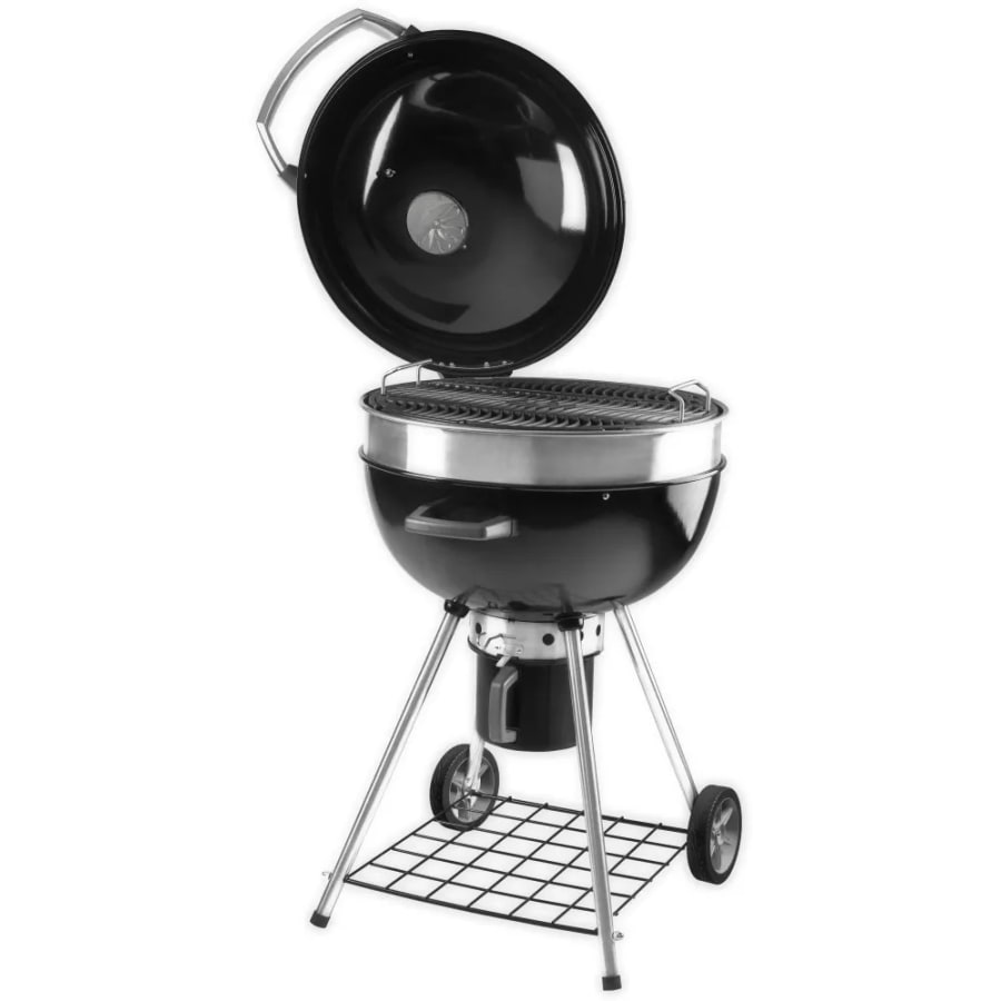 Napoleon Rodeo Pro 22 Inch Diameter Charcoal Free Standing Grill with Legged Stand